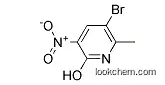 Molecular Structure of 186413-74-1 (5-BROMO-2-HYDROXY-3-NITRO-6-PICOLINE)